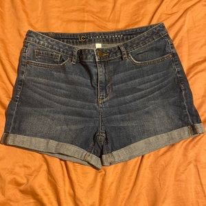 Denim shorts from Kohls brand Lauren Conrad